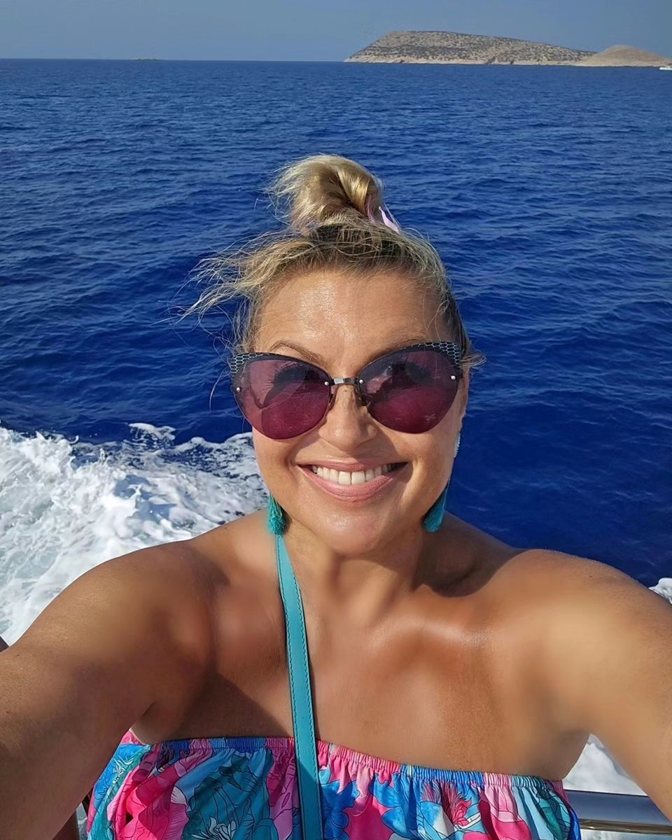 Greckie wakacje Katarzyny Skrzyneckiej