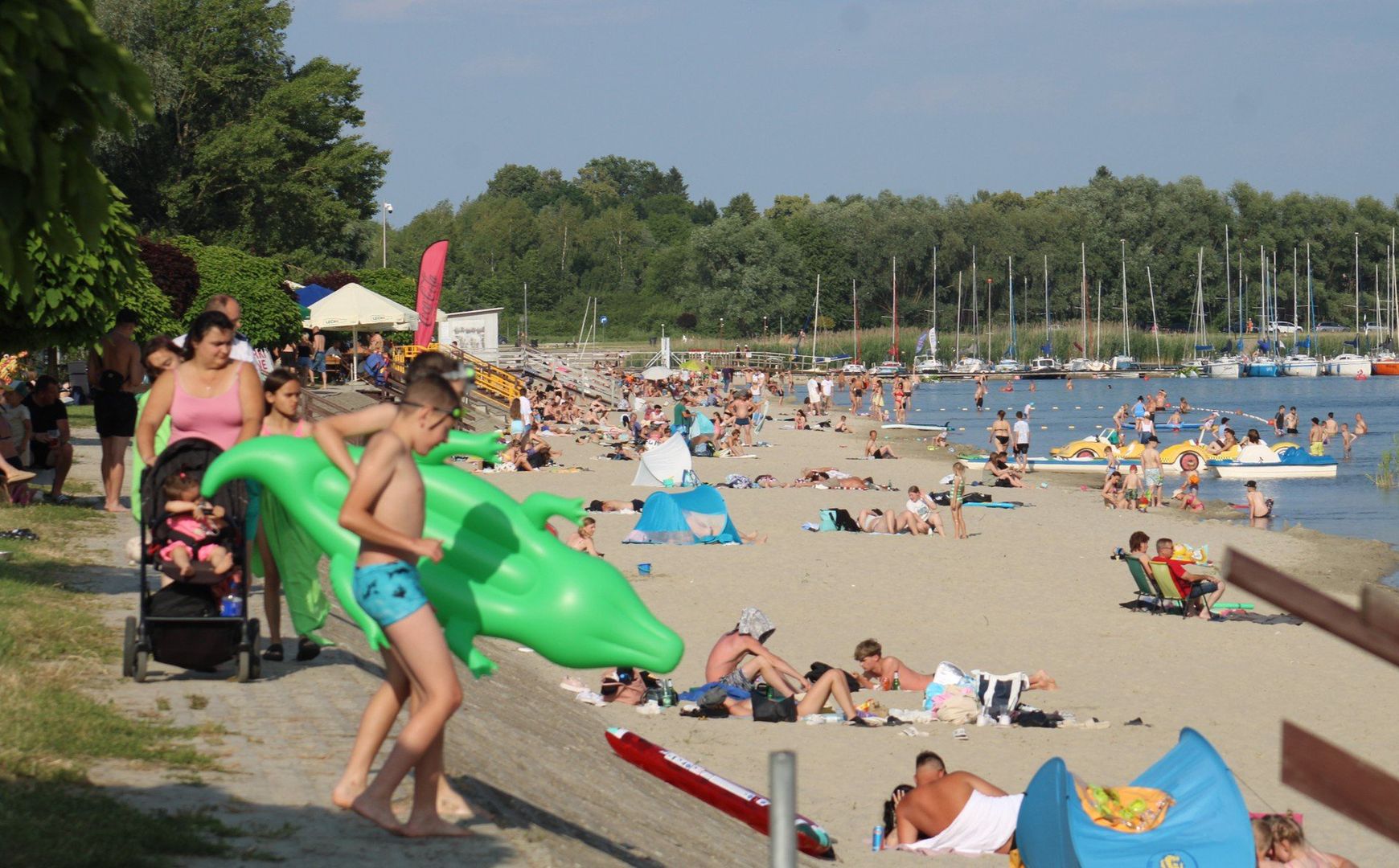 Pierwsza letnia niedziela nad Jeziorem Tarnobrzeskim, 22 czerwca 2025