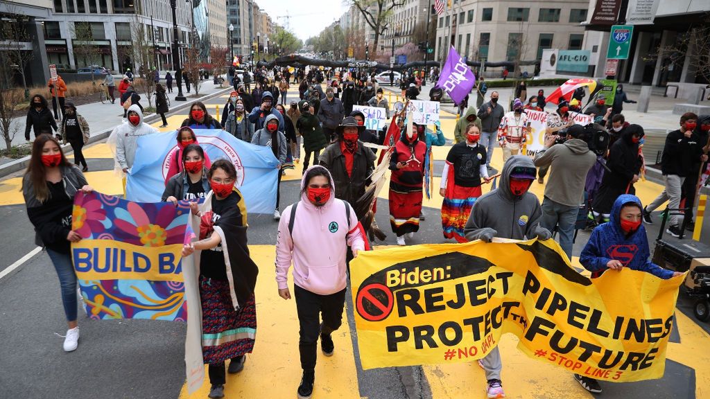 Protest przeciwko budowie rurociągu  Dakota Access 