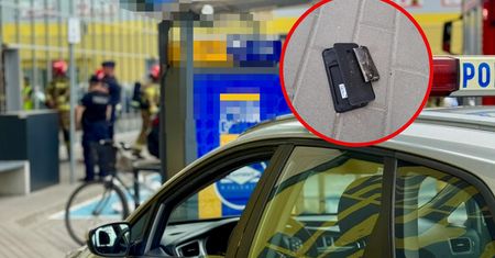 Ludzie uciekali ze sklepu. Niecodzienna interwencja policji