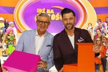Zygmunt Chajzer i Robert Motyka w "Idź na całość" w TTV