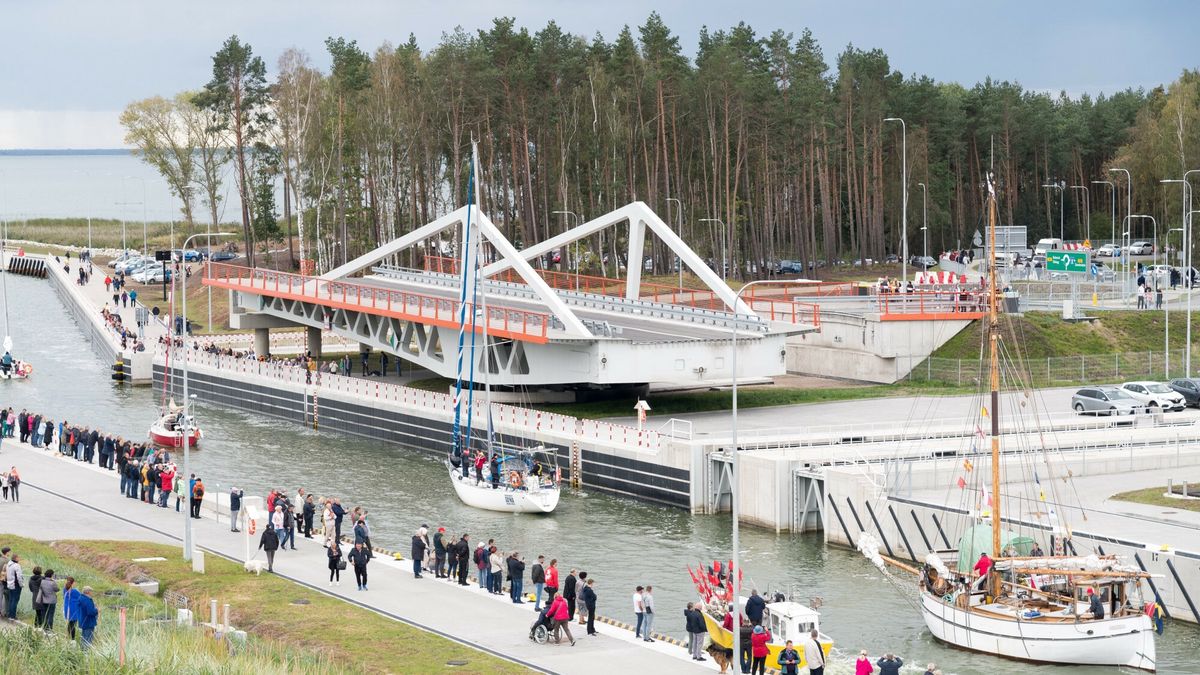 Sztandarowa inwestycja rządu, czyli przekop Mierzei Wiślanej na razie nie realizuje funkcji ekonomicznych