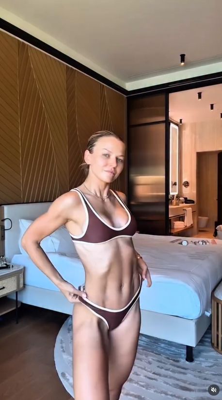 Anna Lewandowska w bikini