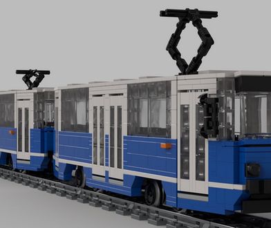 Wrocławski tramwaj jako zestaw z klocków LEGO