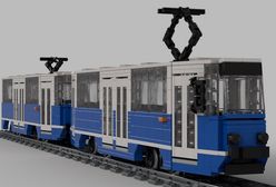 Wrocławski tramwaj jako zestaw z klocków LEGO
