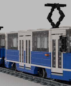 Wrocławski tramwaj jako zestaw z klocków LEGO