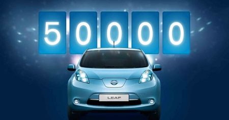 Nissan sprzedał 50 000 Leafów