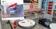 Zgorzelec. Nagranie wybuchu na stacji paliw trafiło do sieci