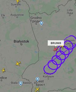 Białoruś. Samoloty zawracają przed granicą z Polską