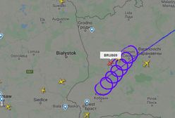 Białoruś. Samoloty zawracają przed granicą z Polską