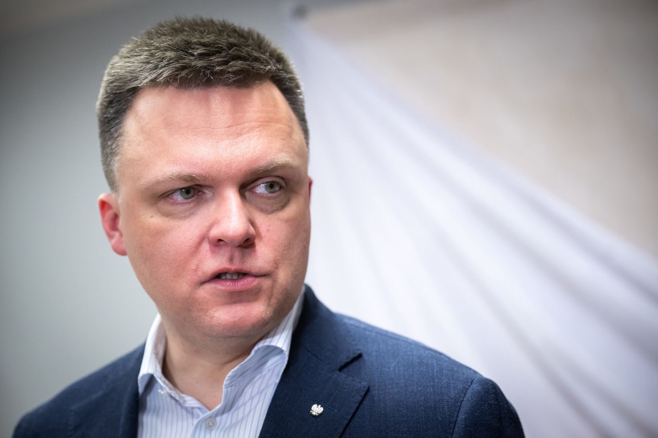 Nieoczekiwany wpis Hołowni. Zwrócił się do Sikorskiego