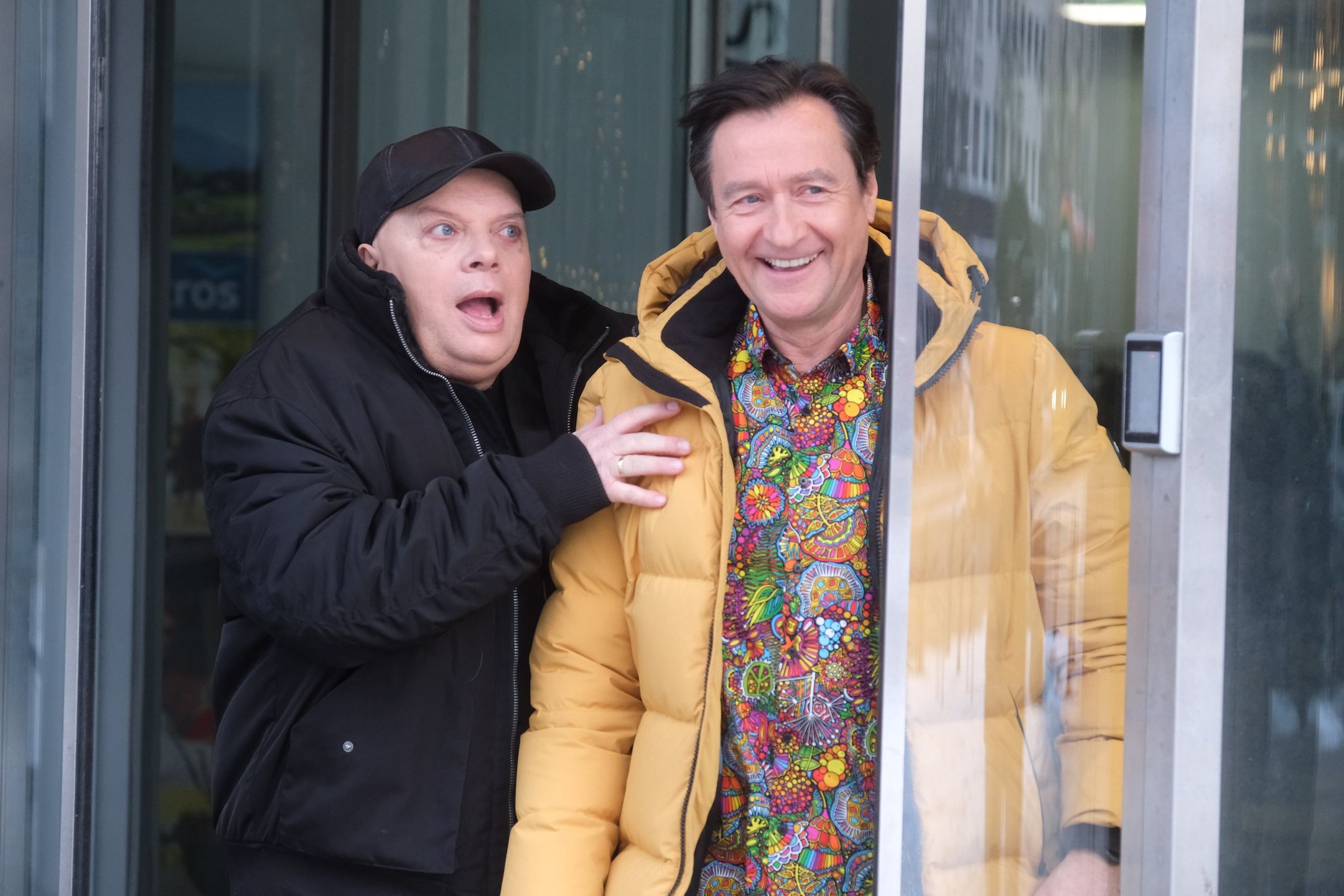 Krzysztof Skiba i Jacek Kawalec