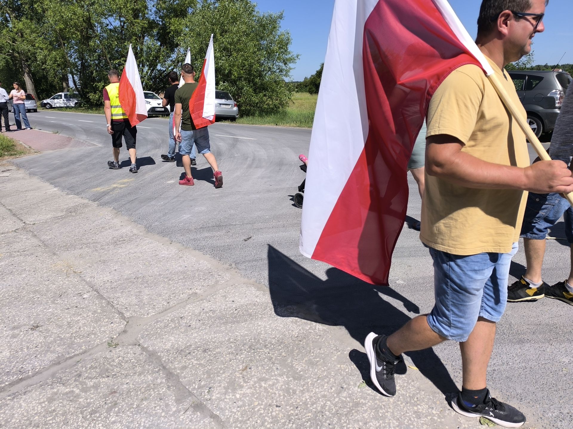 Truskawkowy strajk w Opolu Lubelskim