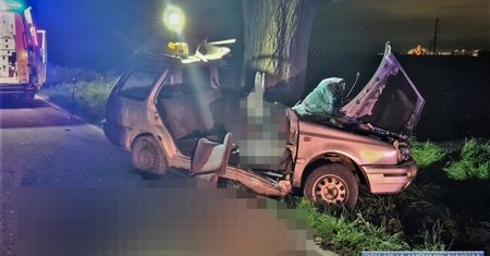 Wrocław. Fatalny wypadek. Nie żyje kierowca