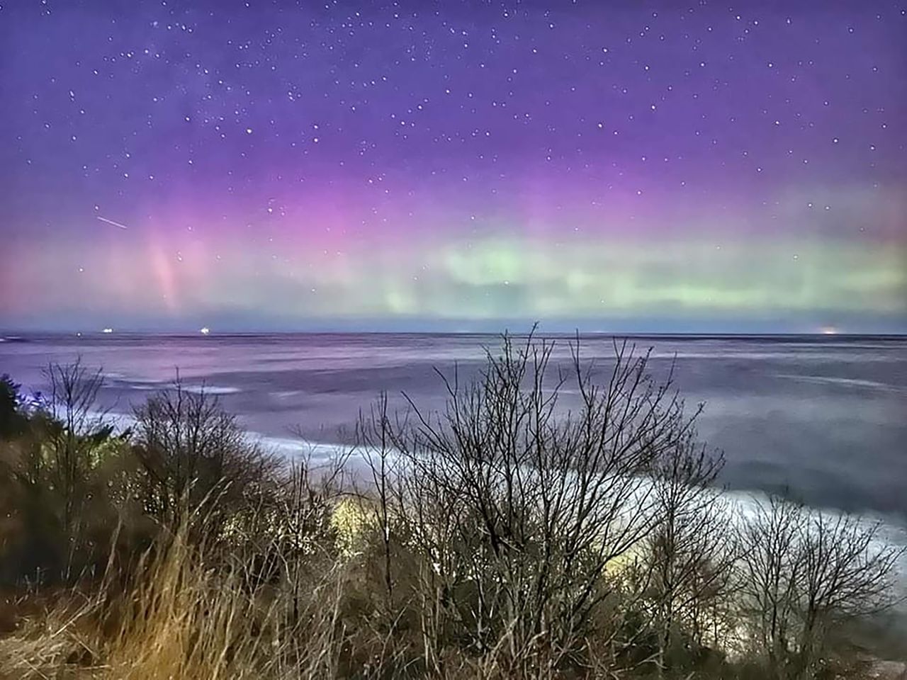 Przepiękna zorza polarna nad Polską. Ostatnia noc była nieziemska