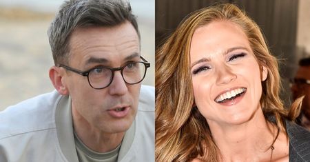 Agnieszka Kaczorowska w kreacji z odpadów. Maciej Kurzajewski nie krył zachwytu