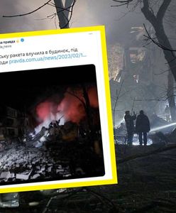 Okrutny atak Rosjan. Cywile pod gruzami