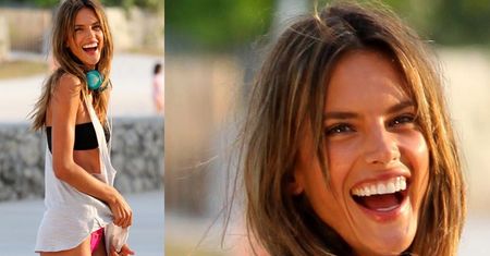 Alessandra Ambrosio na rolkach! (UWAGA - SEKSOWNA!!!)