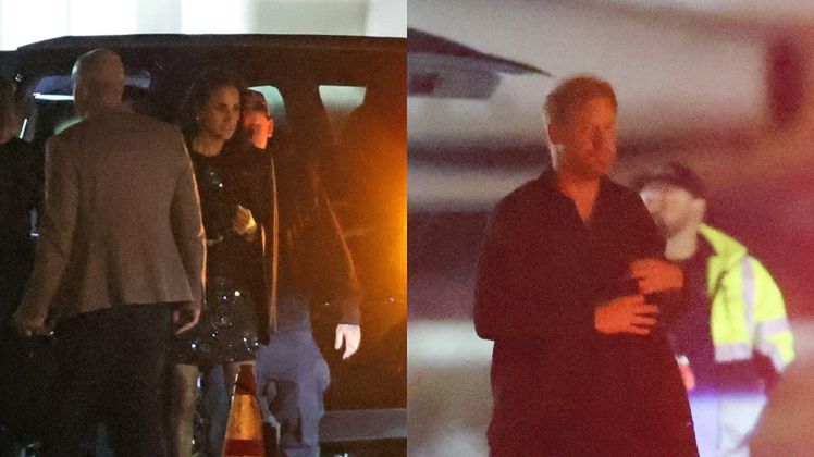 Książę Harry i Meghan Markle polecieli na koncert prywatnym samolotem 