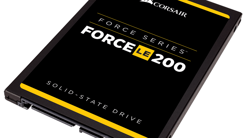 Corsair LE200: budżetowe dyski 2.5” SSD już w sprzedaży 1