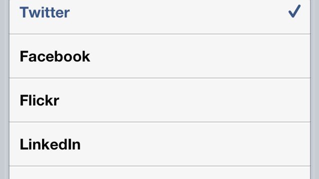 iOS 5 nie tylko z obsługą Twittera, ale również Facebooka, Flickra, MySpace'a 1