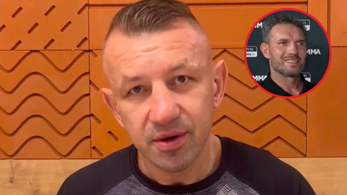 Na dużym zdjęciu Tomasz Adamek, na mały Albert "Dragon" Sosnowski