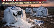 Chorzele: Nocny sabotaż na polu. Zniszczone nawozy i tysiące złotych strat