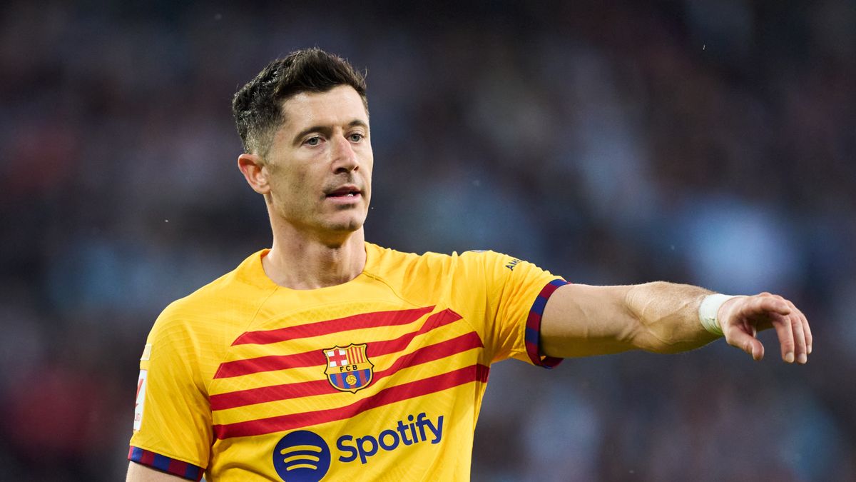 Na zdjęciu Robert Lewandowski