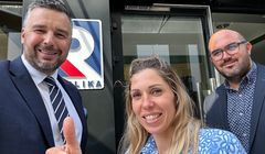 Zofia Klepacka w zespole TV Republika