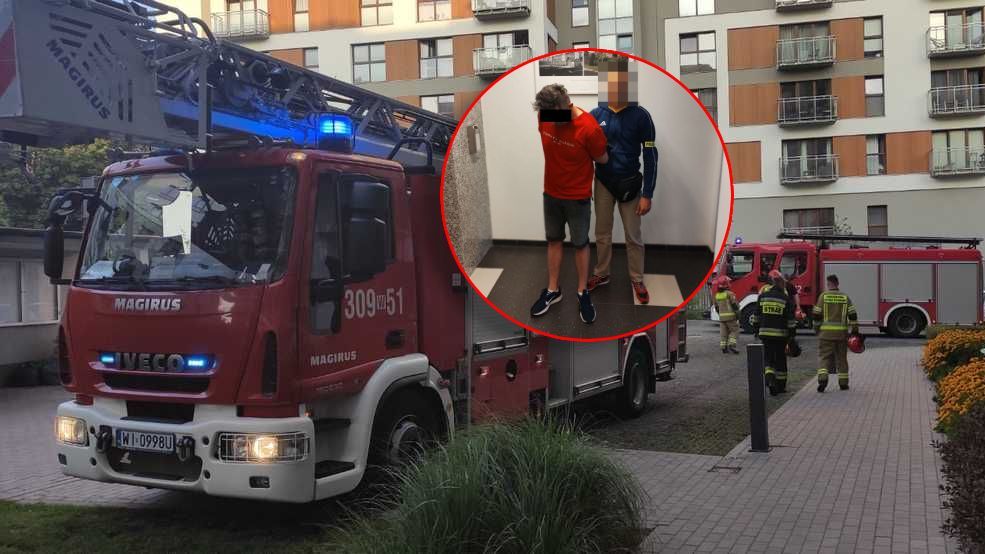 Poszukiwany listem gończym 40-latek ukrył się w jednym z mieszkań w Warszawie