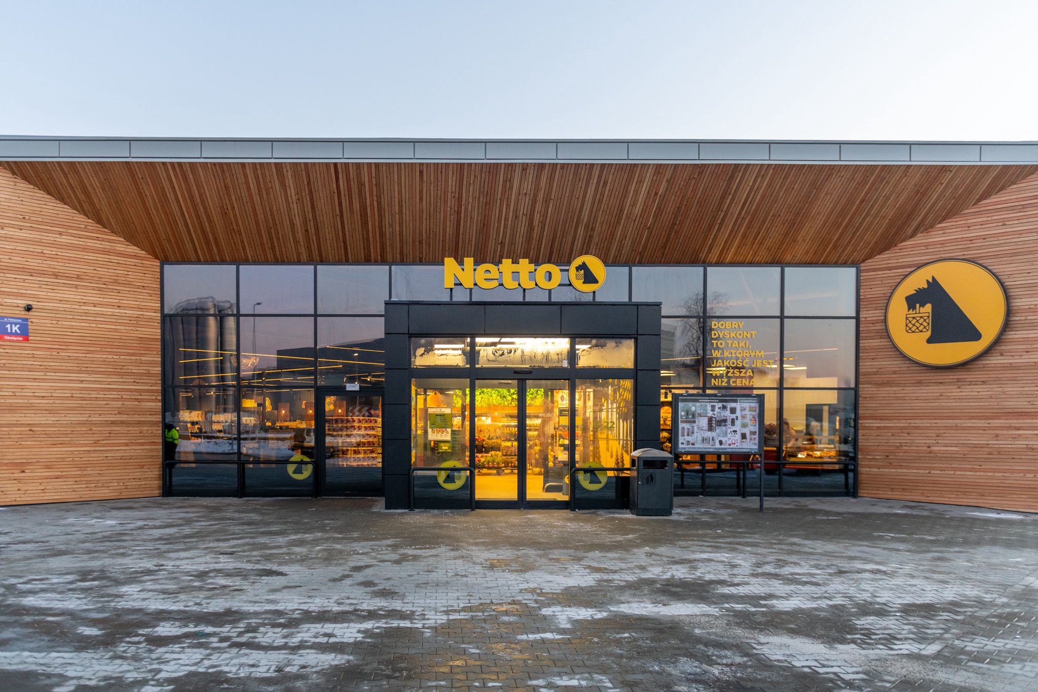 Na zdjęciu sklep Netto
