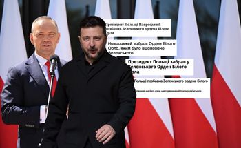 "Zawoalowana groźba". Ukraińskie media komentują decyzję Nawrockiego