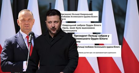 "Zawoalowana groźba". Ukraińskie media komentują decyzję Nawrockiego