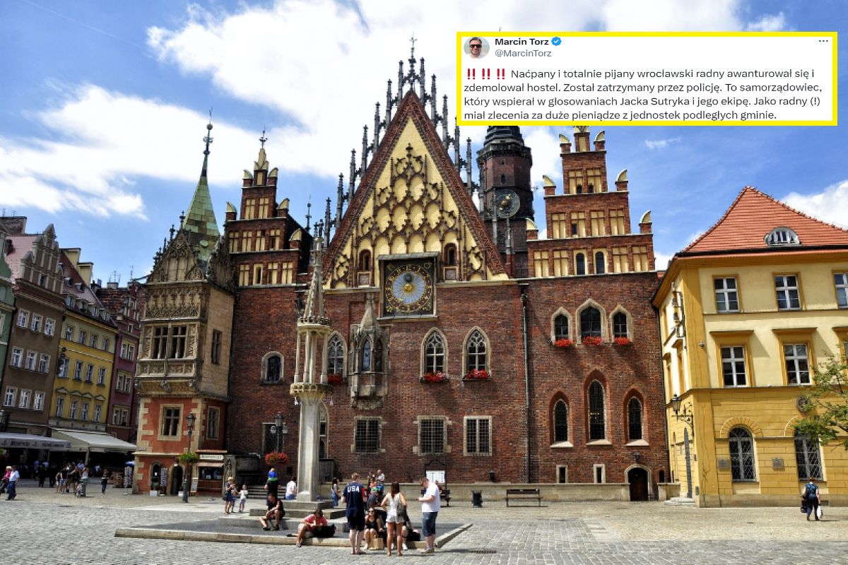 Wrocławski radny zatrzymany przez policję