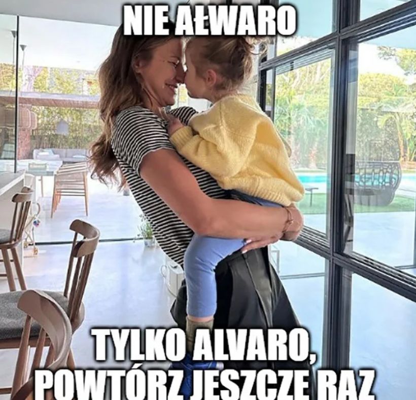 Mem z udziałem Anny Lewandowskiej