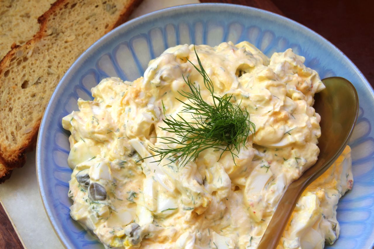 Niemiecka sałatka jajeczna Eiersalat