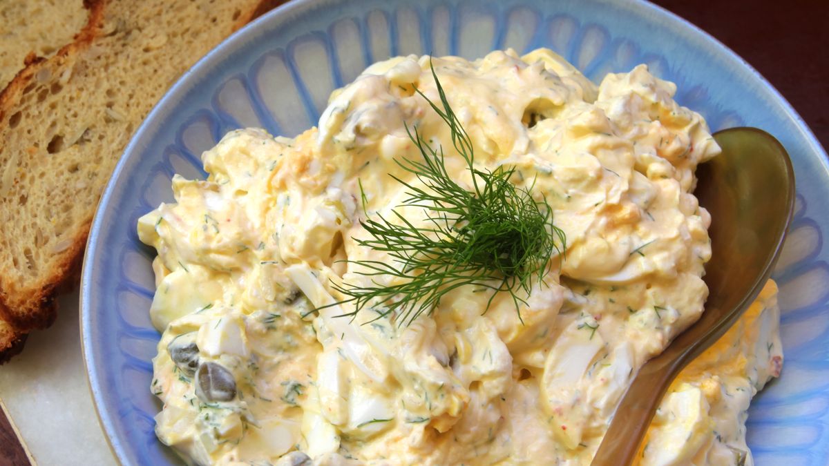Niemiecka sałatka jajeczna Eiersalat