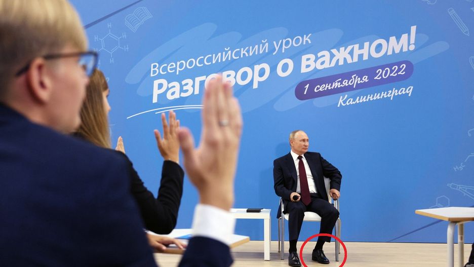 Władimir Putin na spotkaniu z uczniami w obwodzie kaliningradzkim