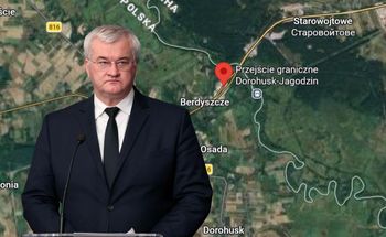 Dron tuż przy polskiej granicy. Szef MSZ Ukrainy ostrzega