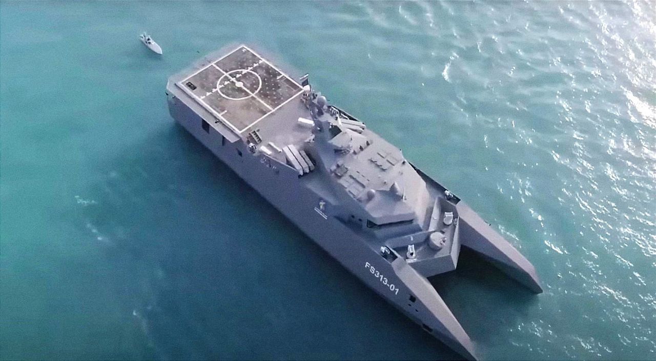 Iranian corvette Shahid Soleimani