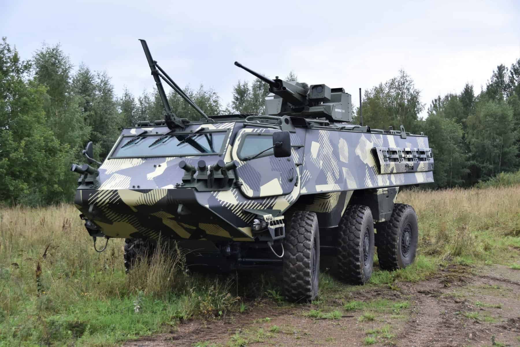 Transporter opancerzony Patria 6x6.