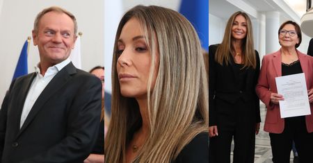 Małgorzata Rozenek mówi "tak" in vitro na konferencji w Senacie w towarzystwie... Donalda Tuska i Ewy Kopacz (ZDJĘCIA)