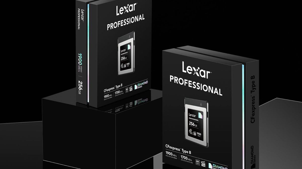 Najszybsze karty CFexpress typu B na dzielni. Lexar wchodzi do gry z serią Diamond 1