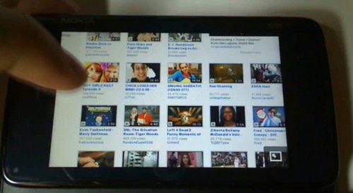 Działanie YouTube na Nokii N900 [wideo] 1