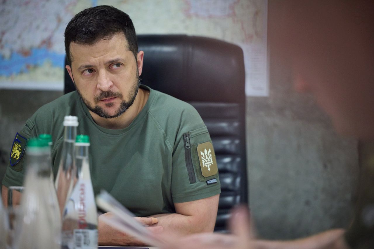 Zełenski odwołuje współpracowników. "To świadczy o determinacji"