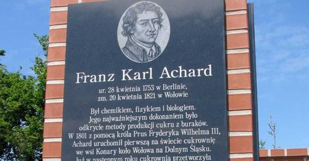 200. rocznica śmierci pioniera. Dzięki niemu cukier przestał być towarem luksusowym