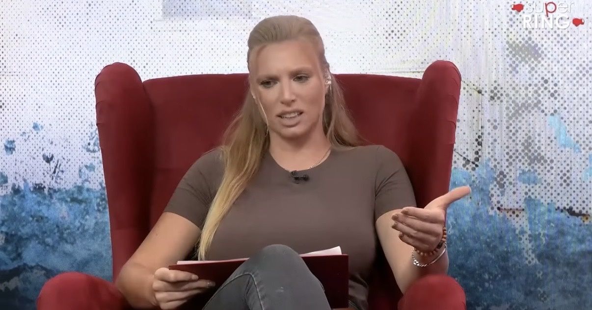 Karolina Pajączkowska w programie "Rozjazd"