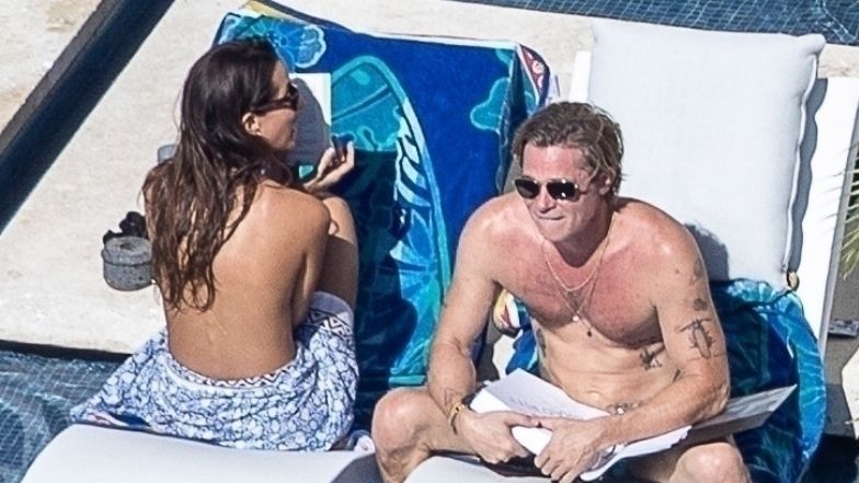 Brad Pitt przyłapany na wakacjach z nową dziewczyną!
