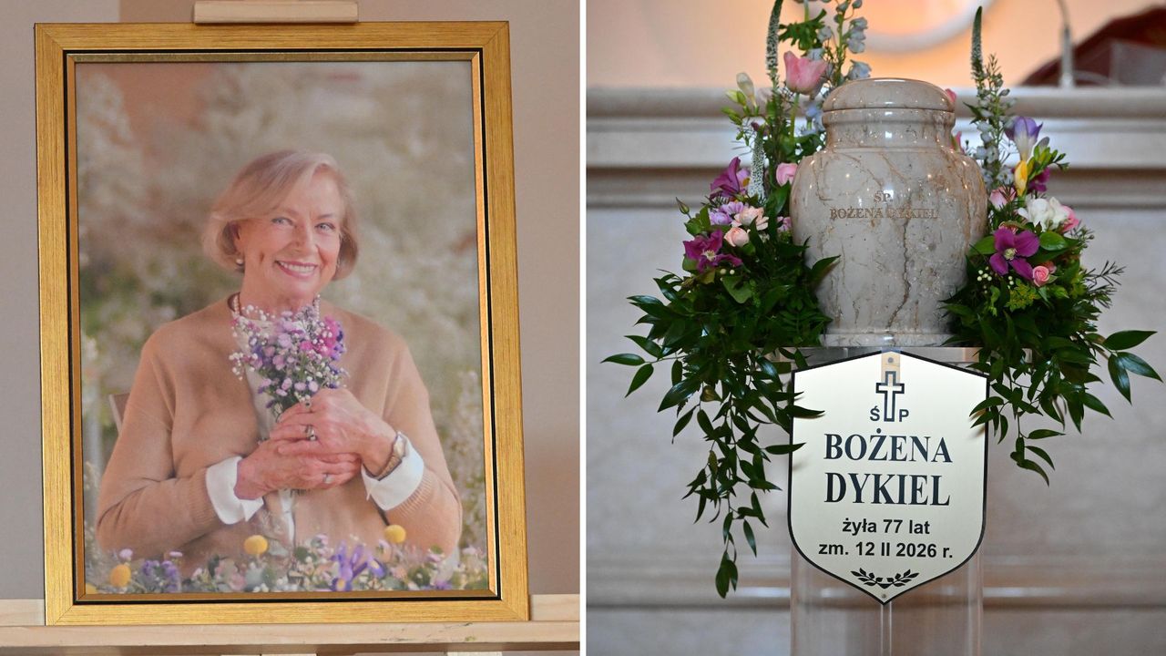 Pogrzeb Bożeny Dykiel 
