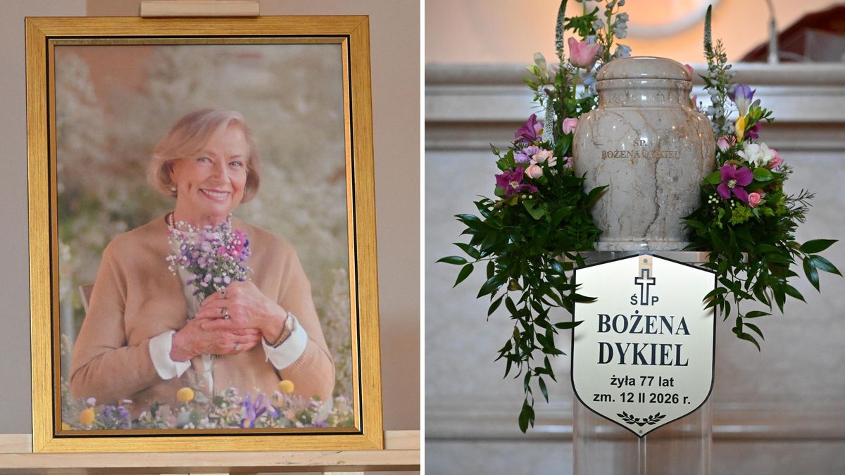 Pogrzeb Bożeny Dykiel 
